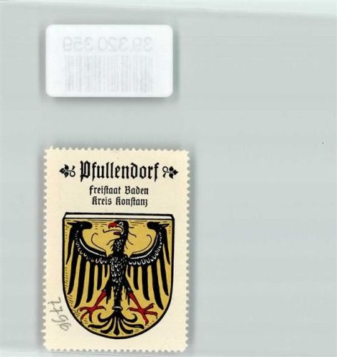 Pfullendorf Wappen Kaffee Hag ca. 1920-1940 Adler