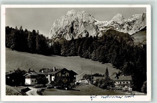 Ramsau Bergasthaus Datzmann Foto AK