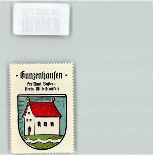 Gunzenhausen Wappen Kaffee Hag Nr. 28 ca. 1920-1940