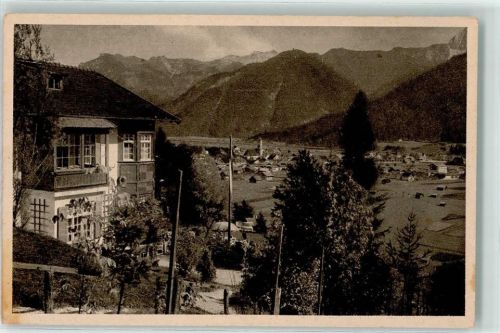 Mittenwald Blick von der Drachenburg