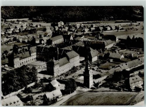 96157 W8612 Ebrach , Oberfr - Kloster Ebrach Fliegeraufnahme