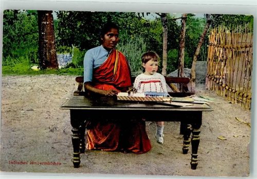 Verlag Basler Missionsbuchhandlung - Indien Indisches Kindermädchen Mission