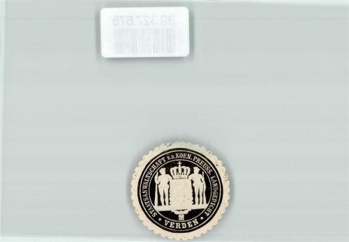 Verden Justiz Staatsanwaltschaft b.d. Koen. Preuss. Landgericht Verden