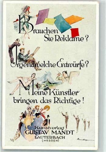 Lauterbach Kunstverlag Mandt Werbung