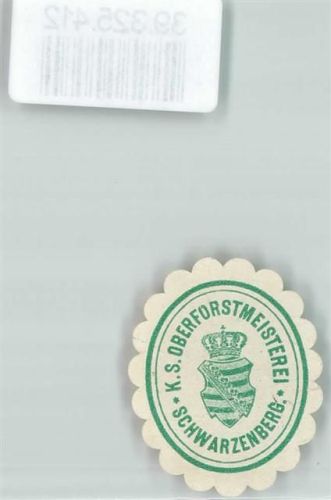 Schwarzenberg K.S. Oberforstmeisterei Schwarzenberg