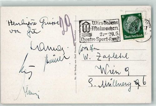 Wiesbaden Maiwochen Theater Sport Kunst 1937