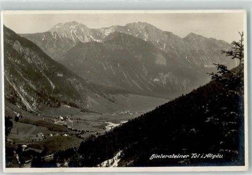 Bad Hindelang Hintersteiner Tal AAllgäu Berge Kirche
