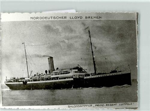 Norddeutscher Lloyd Bremen Salondampfer Prinz Regent Luipold