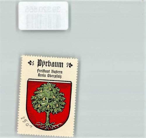 Pyrbaum Wappen Kaffee Hag ca. 1920-1940 Birnbaum