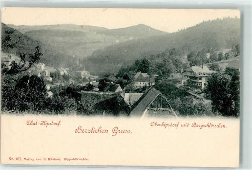 01773 O8242 Kipsdorf - Thal Bergschlösschen Oberkipsdorf