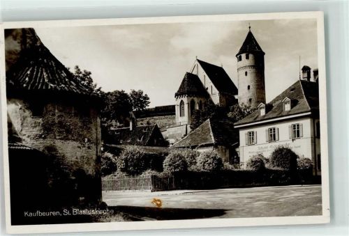 Kaufbeuren Kirche St.Blasius Foto AK