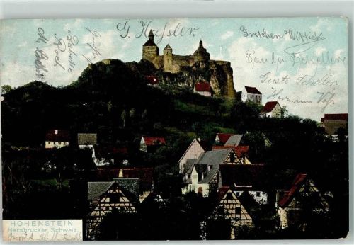 Hohenstein 1905 Burg