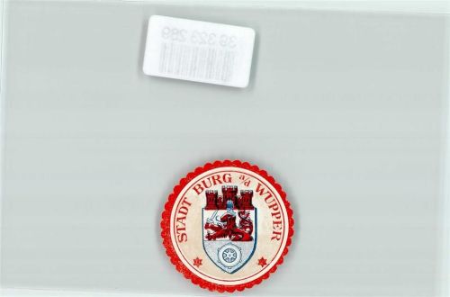 Burg Wappen Türme Rad Rot
