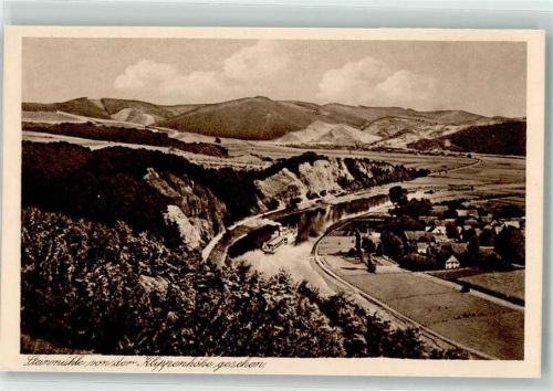 Steinmühle Von der Kippenhöhe aus