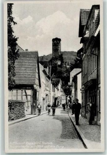 Eppstein Hauptstraße Burg Eppstein Fahrräder