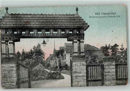 Bad Lippspringe 1920 Kaiserin Auguste-Viktoria-Stift