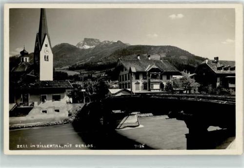 Zell Kirche Gerlos Brücke