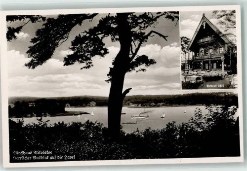 Wannsee Gasthaus Blockhaus Nikolskoe Havel