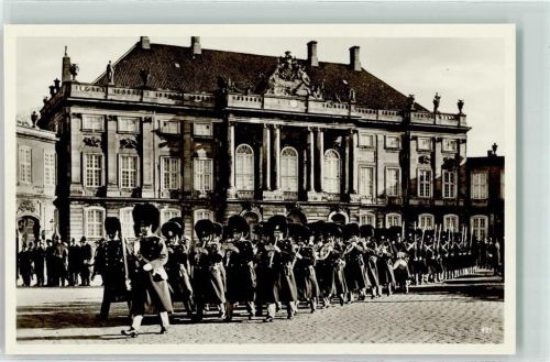 Kopenhagen Amalienborg Parade Garde Uniform Musik