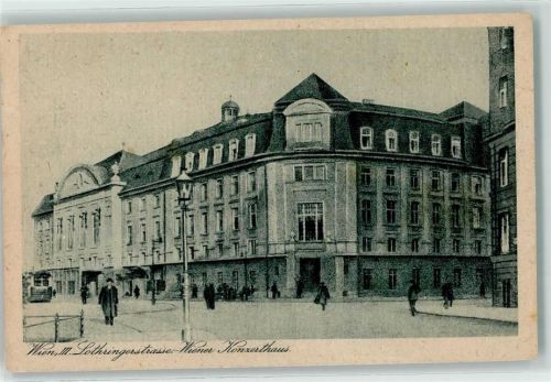 Wien Lothringerstraße Wiener Kozerthaus