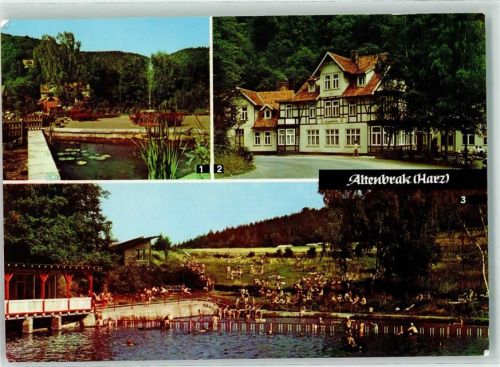 Altenbrak Rolandseck Schwimmbad FDGB-Erholungsheim