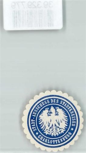 Charlottenburg Stadt-Ausschuß des Stadtkreises Charlottenburg