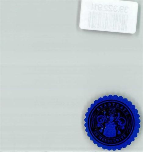 Meuselwitz Stadtrath Blau Schwarz Wappen