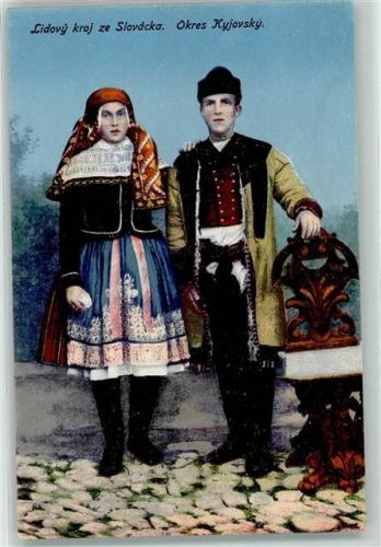 Lidovy kroj ze Slovacka Okres Kyjovsky Tracht