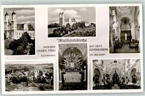 Ellwangen Wallfahrtskirche Altar Chorgestühl