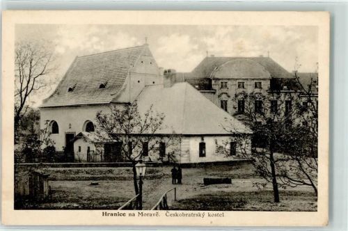 Hranice nad Morave Ceskobratrsky kostel WK II Stempel