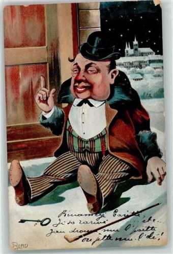 1908 Schlüssel verloren AK