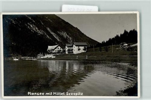 Kempten Plansee Hotel Seespitz Ort lt. Fotograf