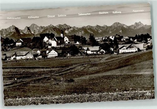 Wildsteig Tiroler und Allgäuer Alpen