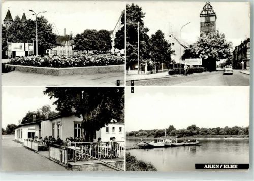 Aken Friedensplatz Gasthaus Fährhaus Köthener Turm