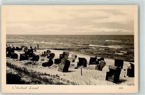 Zingst Strand Strandkörbe