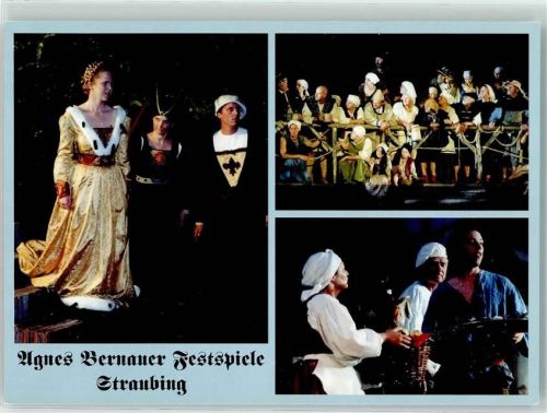 Straubing Agnes Bernauer Festspiele Historisches Freilichtspiel Herzogschloss Kostüm Tracht