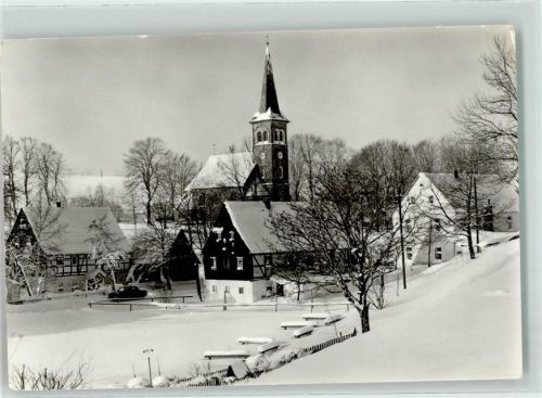 Hermsdorf Dorfkirche Winter