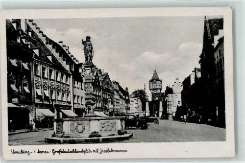 Straubing Großdeutschlandplatz Jakobsbrunnen