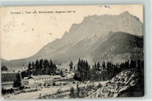 Ehrwald Wetterstein Zugspitze 2968 m Kirche