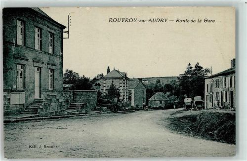 Rouvroy Rouvroy sur Audry Route de La Gare