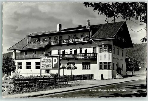 Reith Gasthaus Pension Alpenrose Cafe