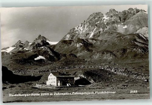 Ischgl Heidelberger Hütte Zahnspitze Zahnspitzjoch Fluchthörner