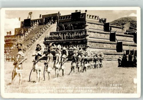 Guerreros Teotihuacan Wariors Kämpfer Krieger Volkstypen