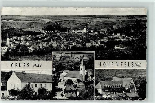 Hohenfels Postamt Erholungsheim Pfarrkirche