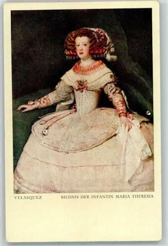 Wien Infantin Maria Theresia sign.Velasquez Gemäldegalerie Kaiserhaus