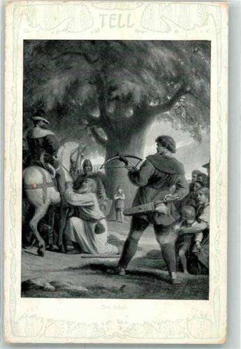 Wilhelm Tell Der Schuß TSN Serie 467 Nr.4