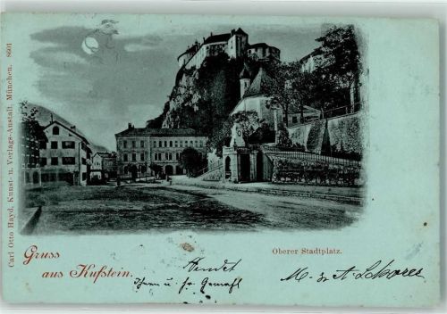 Kufstein Oberer Stadtplatz Gruss Mond