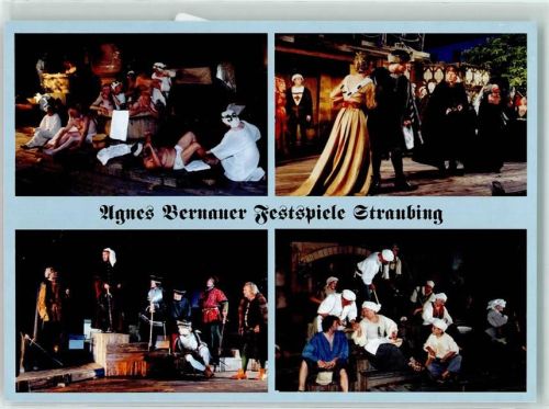 Straubing Agnes Bernauer Festspiele Historisches Freilichtspiel Herzogschloss Kostüm Tracht