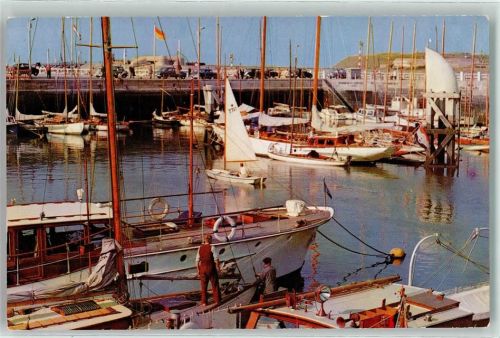Ostende Yachthafen Schiff Auto