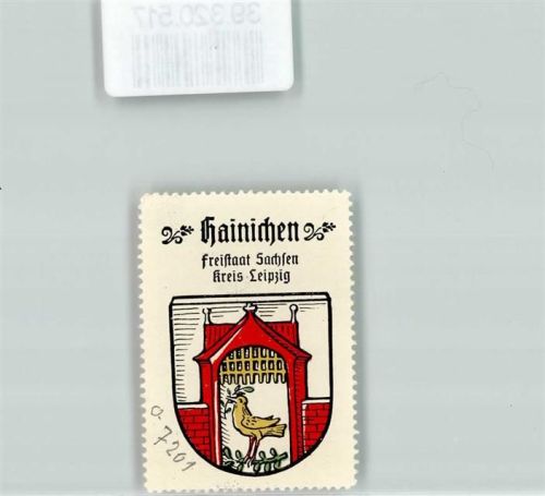 Hainichen Wappen Kaffee Hag ca. 1920-1940